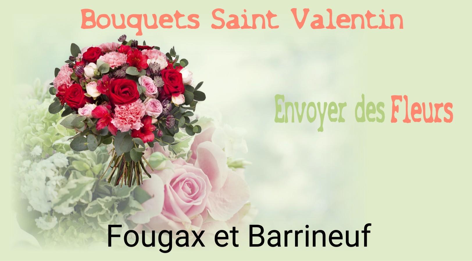 Roses de Saint-Valentin livrées à Fougax-et-Barrineuf